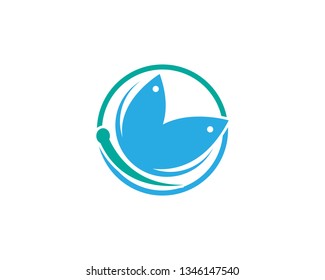 Butterfly Logo Template Vector icon design - Vector