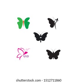  Butterfly Logo Template Vector icon design