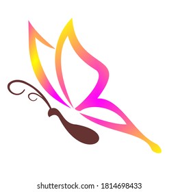 Butterfly Logo Template Vector icon design