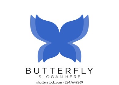 Butterfly Logo. This logo suitable for beauty cosmetic logo