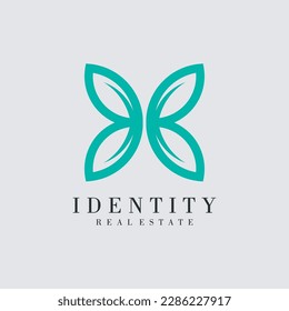Butterfly Logo. This logo suitable for beauty cosmetic logo