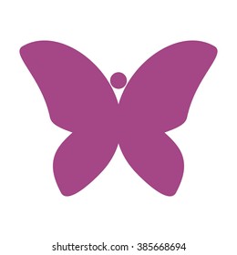 butterfly logo vector.