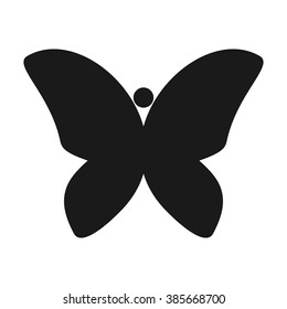 butterfly logo vector.