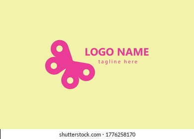 Butterfly Logo Vector Design Template