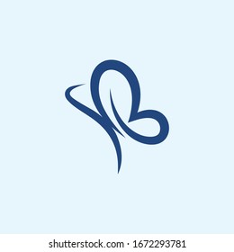 Plantillas de diseño vectorial del logotipo de mariposa