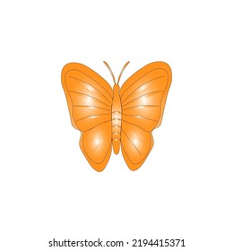 vector logotipo de mariposa con color líquido dorado. diseño de iconos para su logotipo y su empresa
