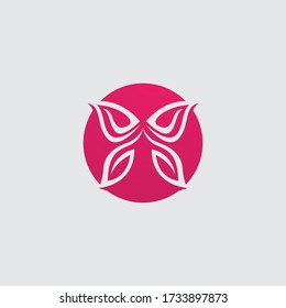  Butterfly logo Vector icon design