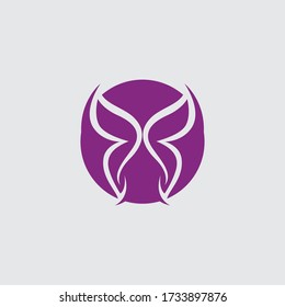  Butterfly logo Vector icon design