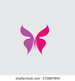  Logo de la mariposa Diseño de iconos vectores