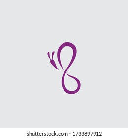  Butterfly logo Vector icon design