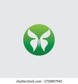  Butterfly logo Vector icon design