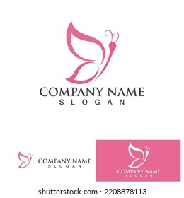  Butterfly-Logo, Vektorsymbol-Design
