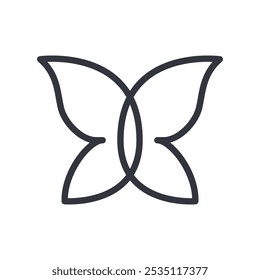 Butterfly Logo Vector Icon Template Illustration