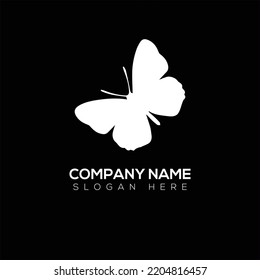 Butterfly   logo vector illustration design 