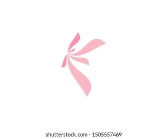 Butterfly logo vector. Simple flat logo design