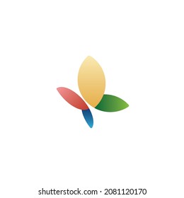Butterfly Logo with Vector Style