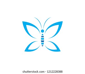 Butterfly Logo Vector Template