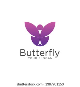 Butterfly Logo - Vector logo template