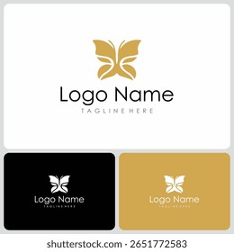 butterfly logo vector. logo templates