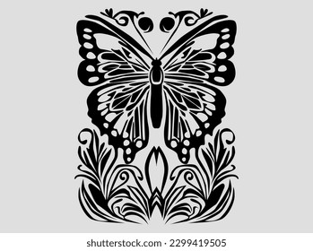 A butterfly logo is a visual representation of a butterfly image used to identify a brand, company, or organization. The butterfly is a popular choice for a logo design due to its beauty, elegance