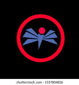 butterfly logo.Abstract vector logo or design element. Best for identity and logos. - Vector