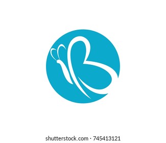 Butterfly logos Template