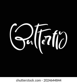 Butterfly logotype design vector graphic