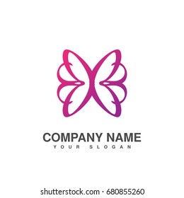 butterfly luxury logo