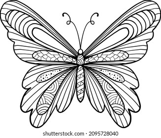 Butterfly Mandala, Butterfly Illustration, Butterfly Cut File