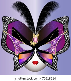 butterfly mask