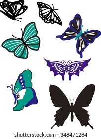 butterfly motif