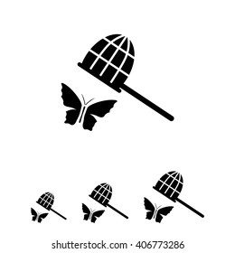 Butterfly and butterfly net