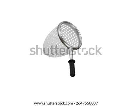 butterfly net icon 3d illustration render