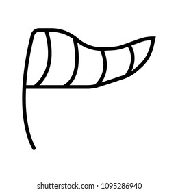 butterfly net vector icon
