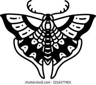 butterfly oldschool style vector vintage