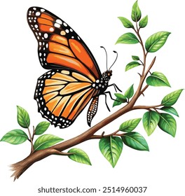 butterfly on flower A butterfly with a butterfly on the front and the word butterfly on the bottom	