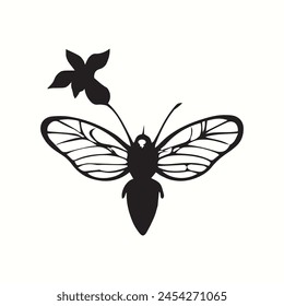 butterfly on white background illustration