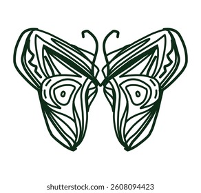 butterfly ornament decorations design vector