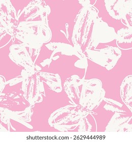 Butterfly Pastels Abstract pattern design for fashion textiles, graphics and crafts
