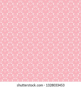 Butterfly Pattern Abstract Background. Vector