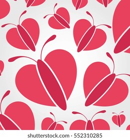 Butterfly Pattern Background