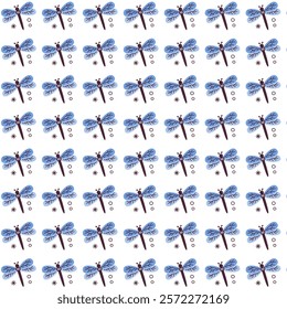 Butterfly pattern design with background