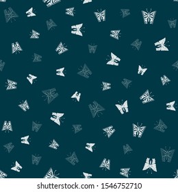 Butterfly pattern. Fashion print design, vector illustration. Seamless Pattern Background for banner, card, website. Design for wallpapers, wrapping, backgrounds.