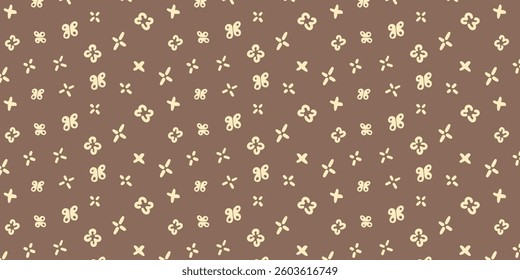Butterfly pattern seamless flower floral botanical simple minimalist elegant star