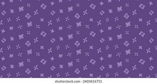 Butterfly pattern seamless flower floral botanical simple minimalist elegant star