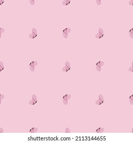 Butterfly pattern seamless in freehand style. Cute insect which fly in a meadow on colorful background. Vector illustration for textile prints, fabric, banners, backdrops and wallpapers.