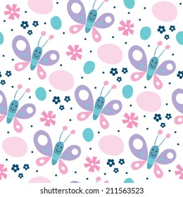 butterfly pattern vector illustration