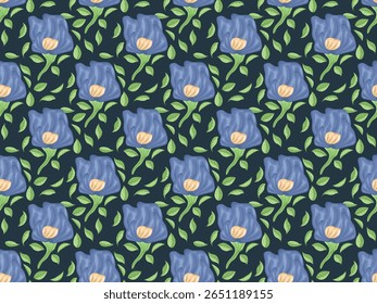 butterfly pea blue tea herbal floral petal violet organic purple flower blossom tropical element art