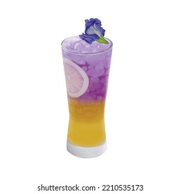 Butterfly Pea Flower Lemonade Tea