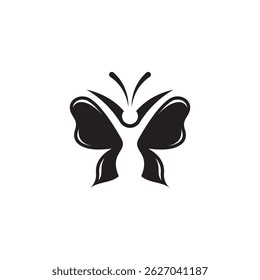 butterfly and people logo design inspiration